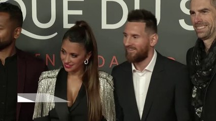 Messi attends premiere of Cirque du Soleil production about his life