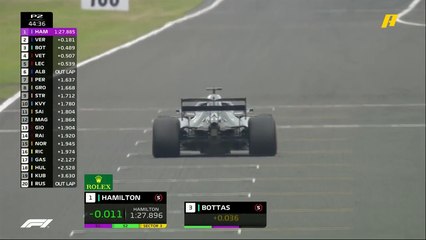 بوتاس يواصل التألق ويتفوق على هاميلتون بأسرع زمن مؤقتا في التجارب الحرة الثانية