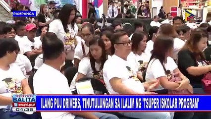 Ilang PUJ drivers, tinututlungan sa ilalim ng 'Tsuper Iskolar program'