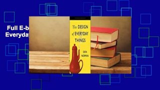 Full E-book  The Design of Everyday Things  Review