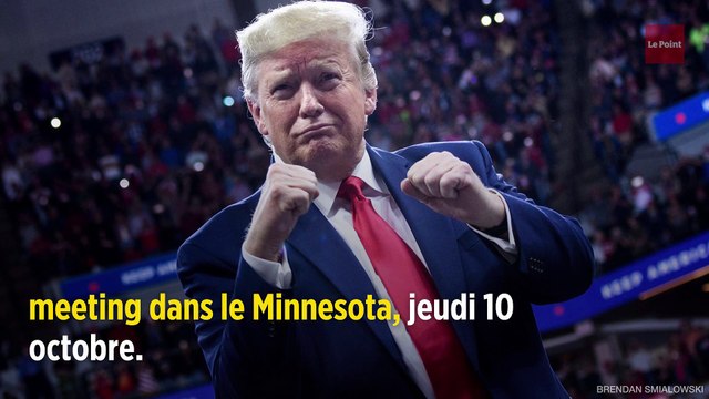 De retour en campagne, Donald Trump montre les crocs