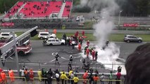 Horrible crash Brno Crash FIA GT Brno Lamborghini Gallardo Super Trofeo LP 560