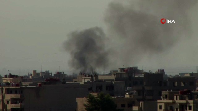 Kamışlı'da silah sesleri ve dumanlar yükseliyor