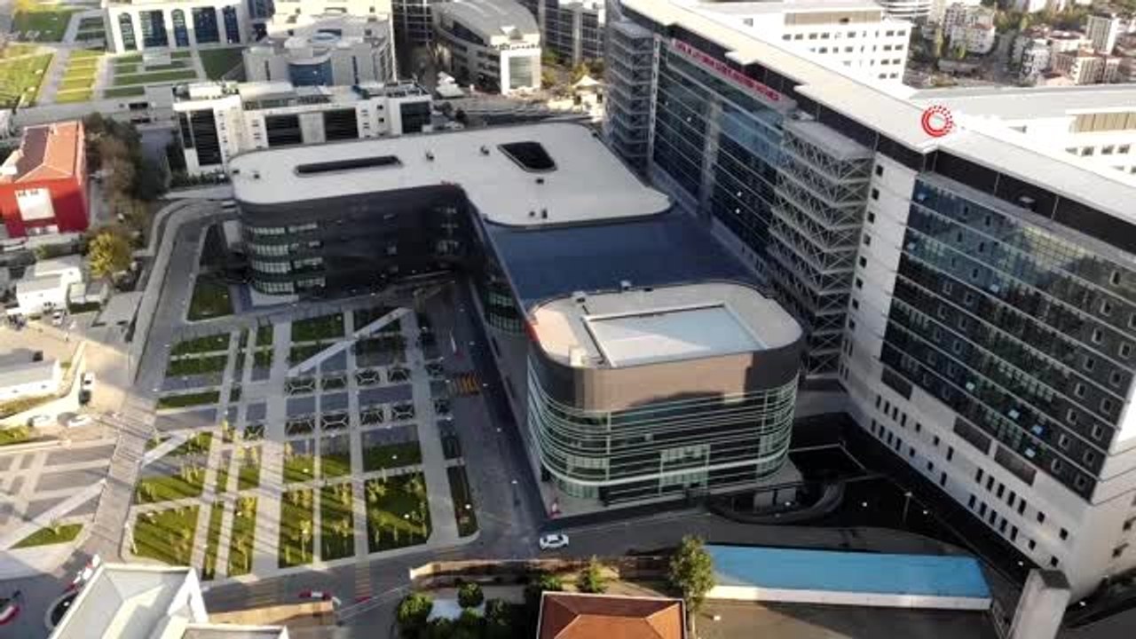 Kartal Dr. Lütfi Kırdar Eğitim ve Araştırma Hastanesi'nin taşınacağı yeni bina havadan görüntülendi