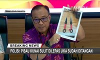 Polisi Ungkap Alasan Penyerang Wiranto Gunakan Kunai