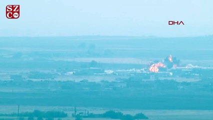 Barış Pınarı Harekatı'nda terör hedefleri işte böyle vuruluyor