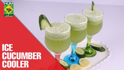 1 minute recipe of Ice Cucumber Cooler | Quick Recipe | Masala TV