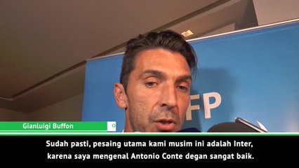 Descargar video: Inter menjadi rival utama Juventus musim ini karena Conte - Buffon