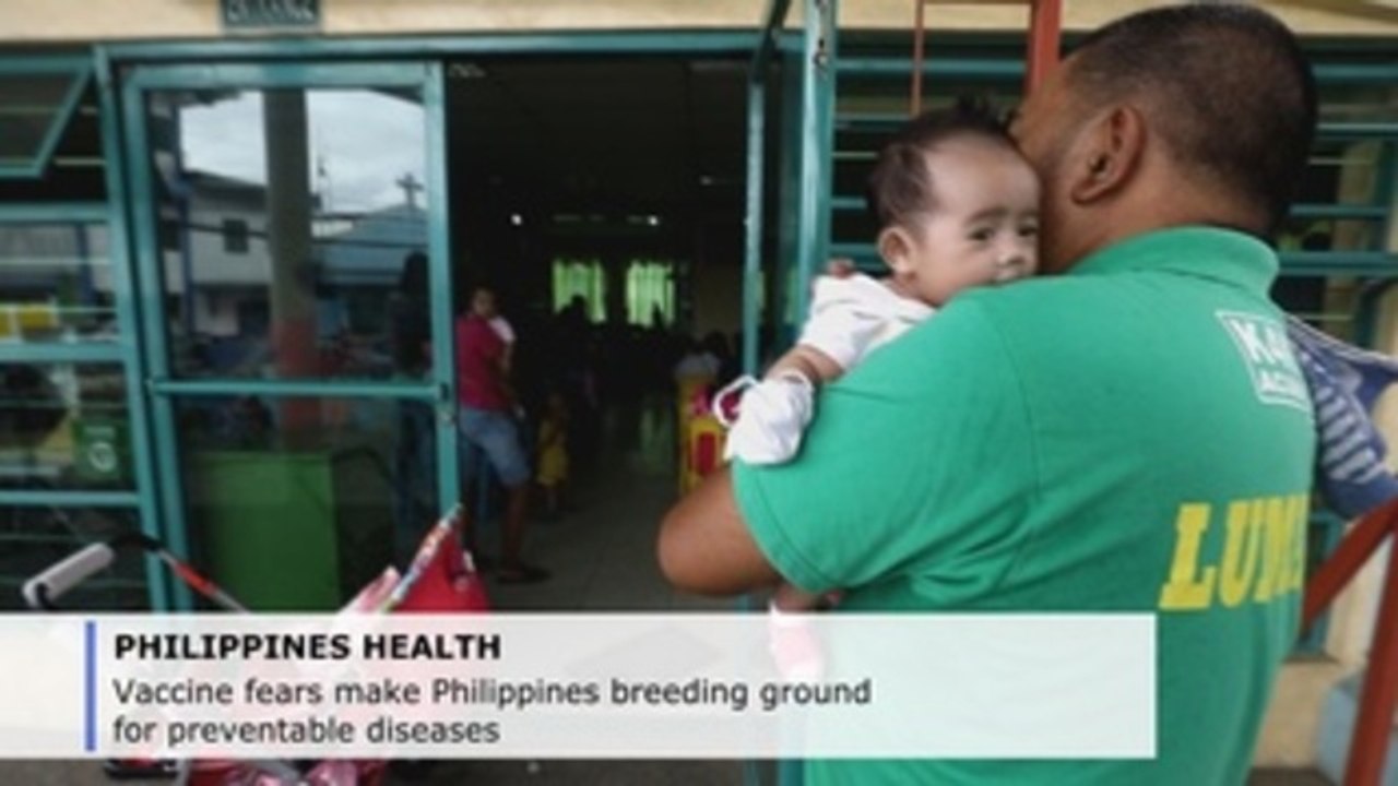 Vaccine fears make Philippines breeding ground for preventable diseases
