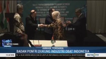 Indonesia Ekspor Obat Herbal ke Palestina dan Yordania