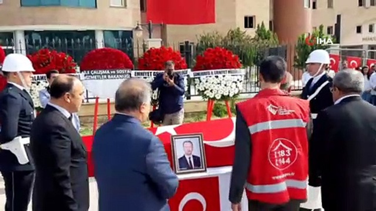 Barış Pınarı Harekatı'nın ilk şehidi 9 aylık bebek ve şehit memur için tören düzenlendi
