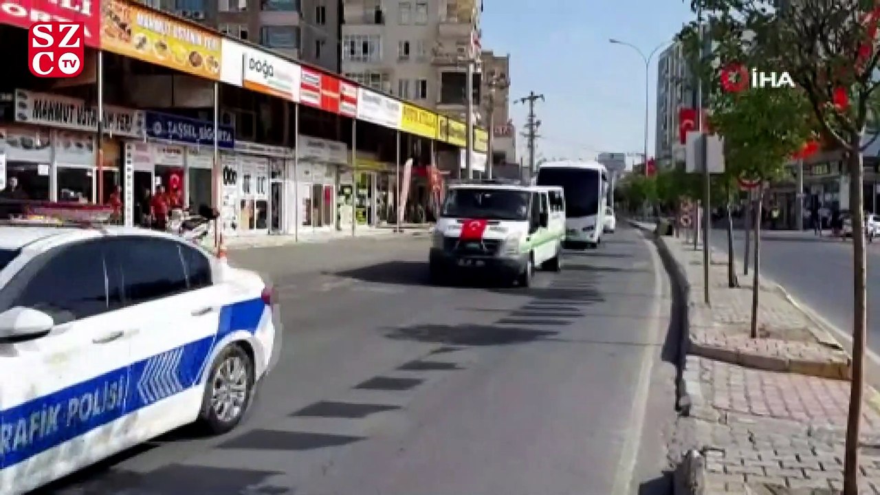 Sivil şehitlere veda