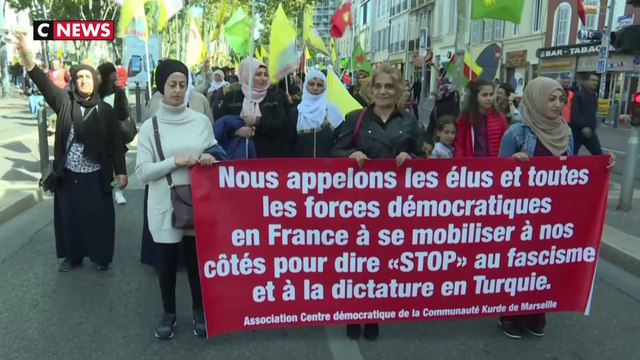 Offensive turque en Syrie : les Kurdes se mobilisent à Marseille