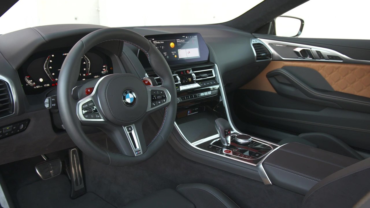 The new BMW M8 Coupé Interior Design