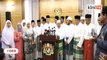 Budget 2020: Opposition MPs arrive at Parliament dressed in white