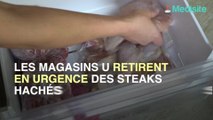 Des steaks hachés contaminés à E. Coli rappelés par les magasins U