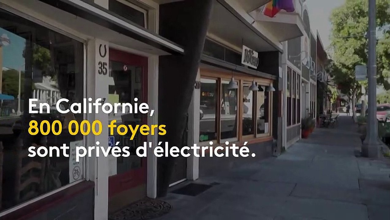 Californie : 800 000 foyers privés d'électricité en raison des risques d'incendie