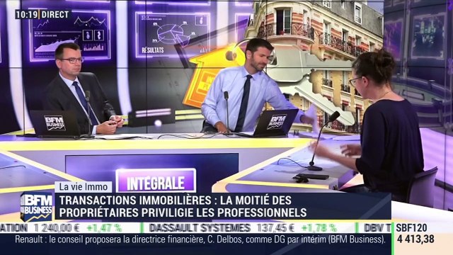 Marie Coeurderoy: La moitié des propriétaires privilégie les professionnels en termes de transactions immobilières - 11/10