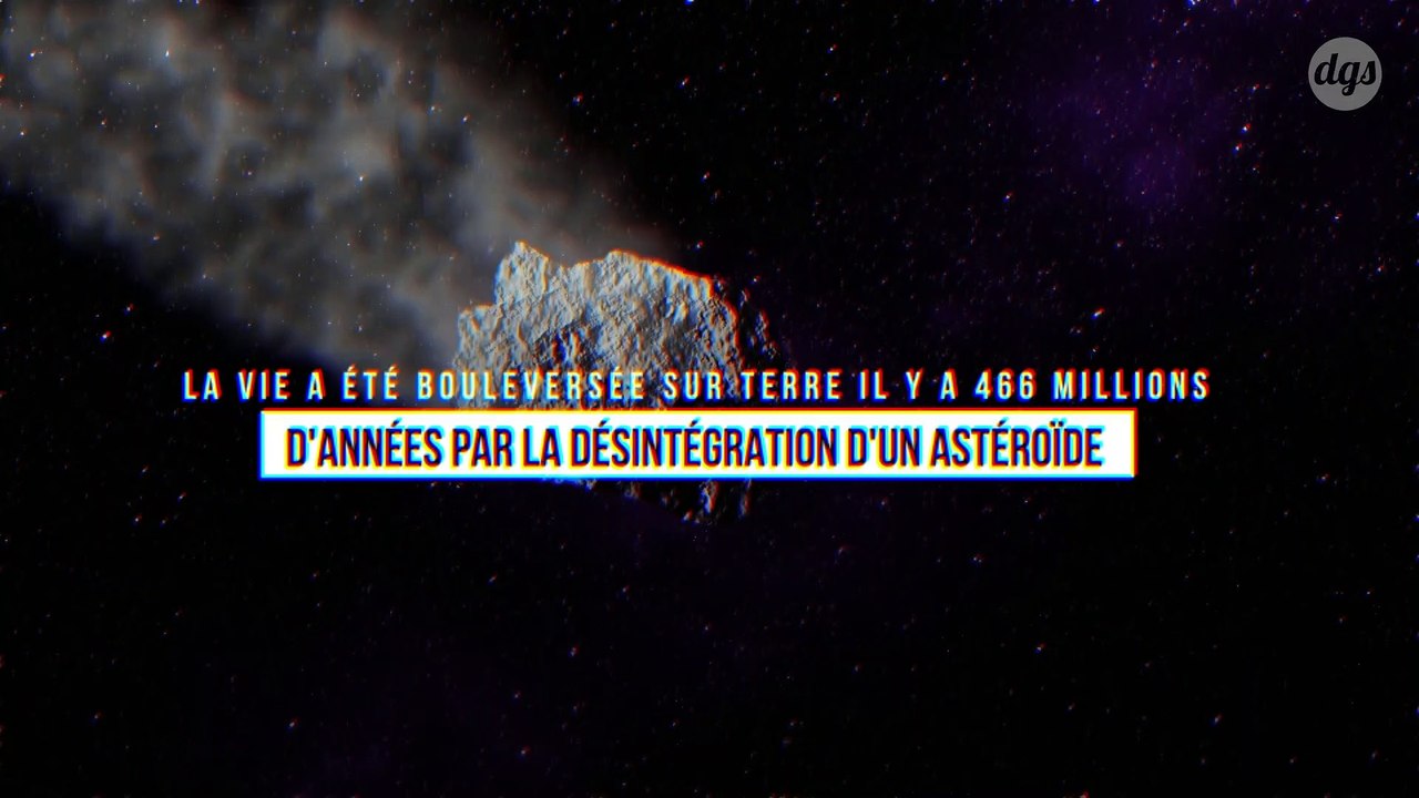 La vie a été bouleversée sur Terre il y a 466 millions d'années par la désintégration d'un astéroïde