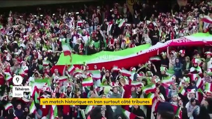Iran : pour la première fois depuis 1979, des femmes en tribune lors d'un match de football