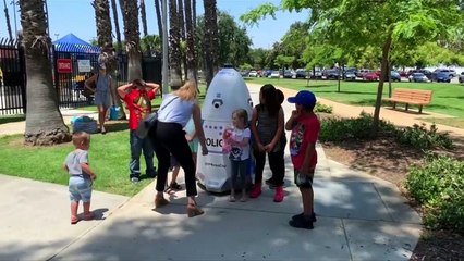 Aux Etats-Unis, ce robot policier n'est franchement pas efficace pour lutter contre la criminalité !