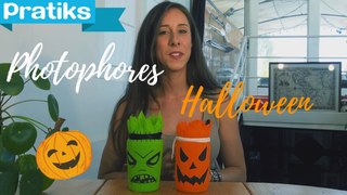 Halloween : Créer des photophores Jack'o-lantern et Frankenstein