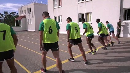 Tests sportifs recrutement Légion étrangère Luc léger - Shuttle run