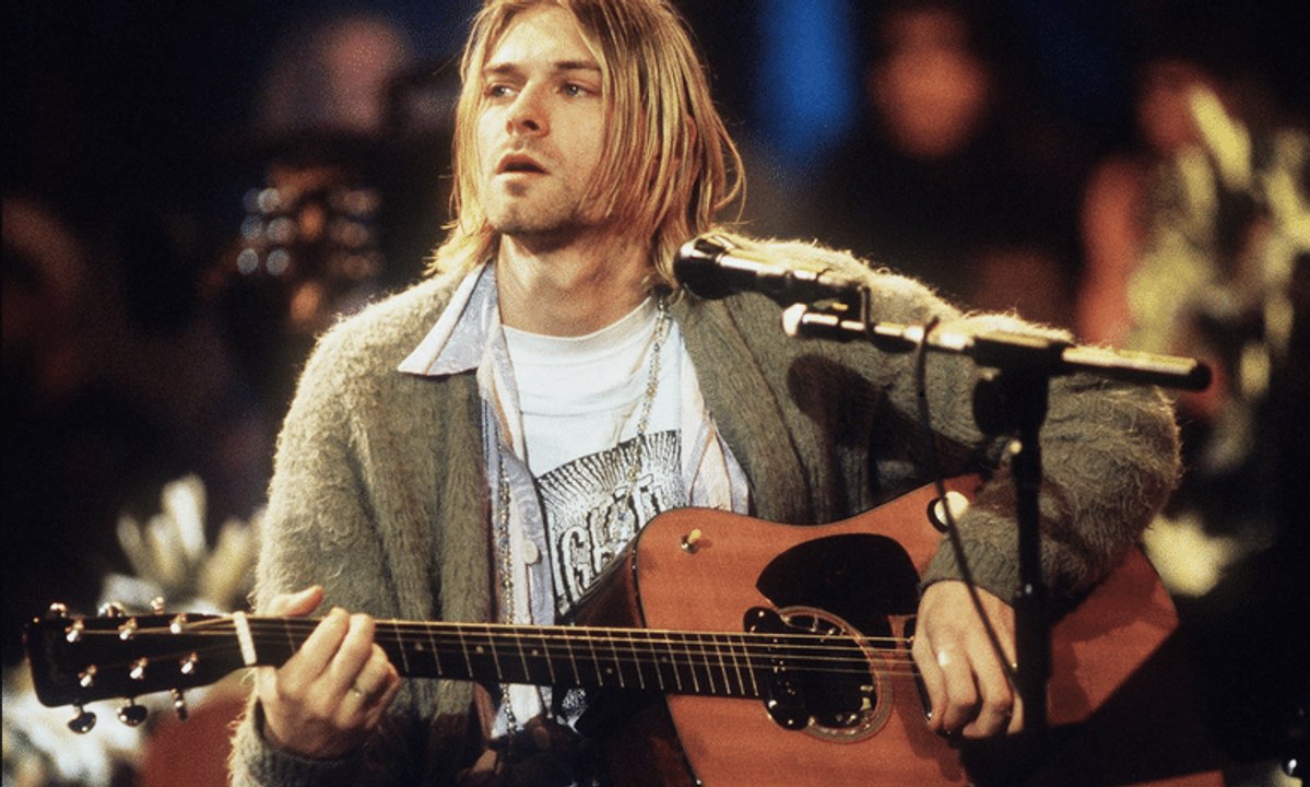 Le gilet moche de Kurt Cobain de Nirvana est à vendre