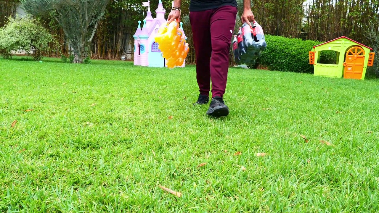 Experiment: Coca Cola VS Mentos & Fanta VS Mentos