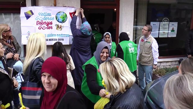 İHH'den Bosnalı yetimlere yardım - SARAYBOSNA