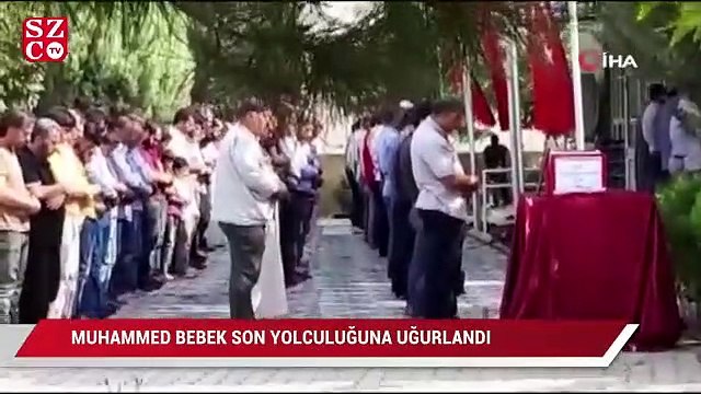Muhammed bebek son yolculuğuna uğurlandı