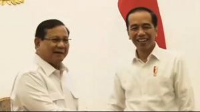 Jokowi Bertemu Prabowo di Istana