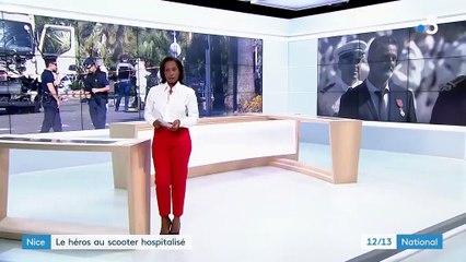 Attentat de Nice : le "héros au scooter" secouru par le Raid et hospitalisé