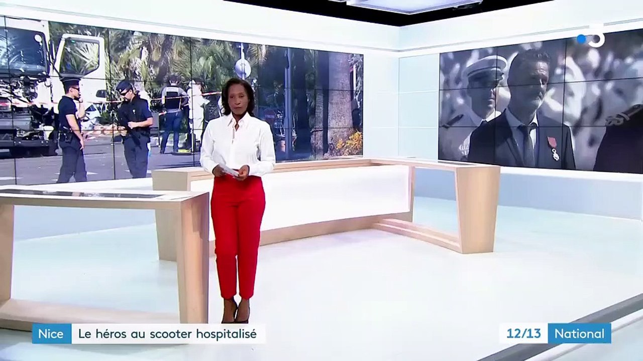 Attentat de Nice : le "héros au scooter" secouru par le Raid et hospitalisé
