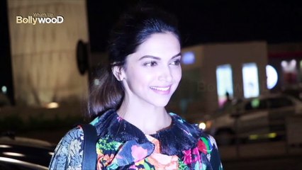 Deepika Padukone Burns makeup on Chapak Sets