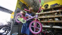 Mecânico de Curitiba vai doar bicicletas para crianças carentes