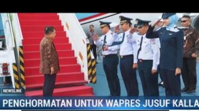 Penghormatan Jelang Akhir Jabatan Wapres Jusuf Kalla