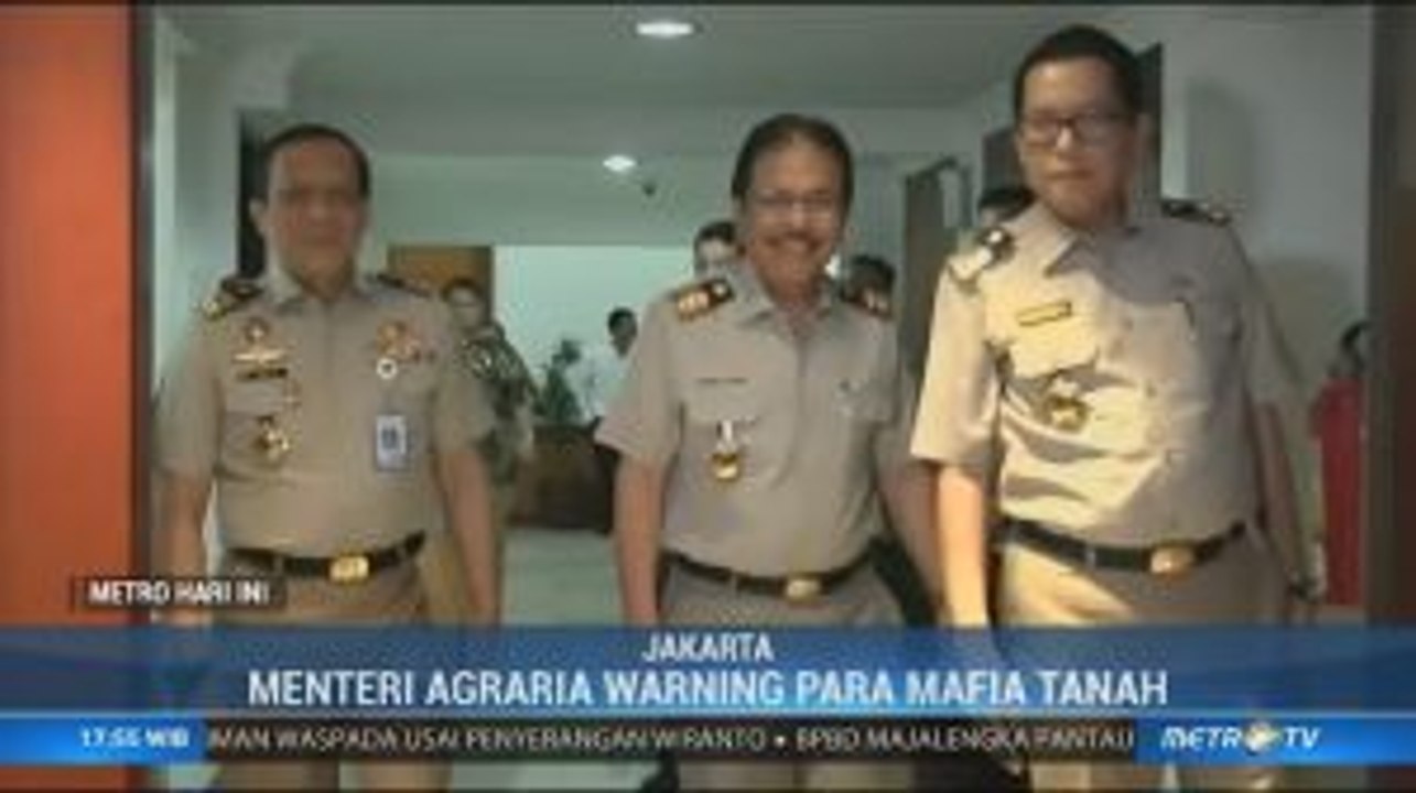 Kementerian Agraria Siap Berantas Mafia Tanah