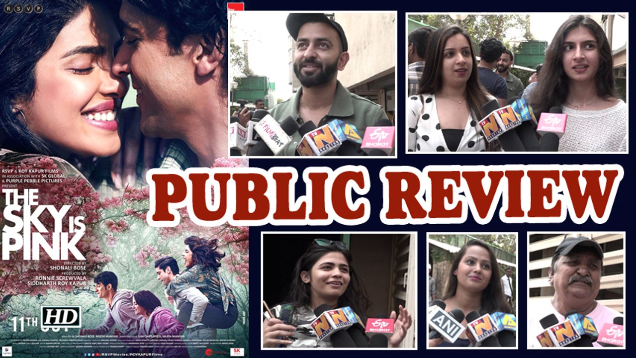 Public Review | The Sky Is Pink | Priyanka Chopra Jonas, Farhan Akhtar