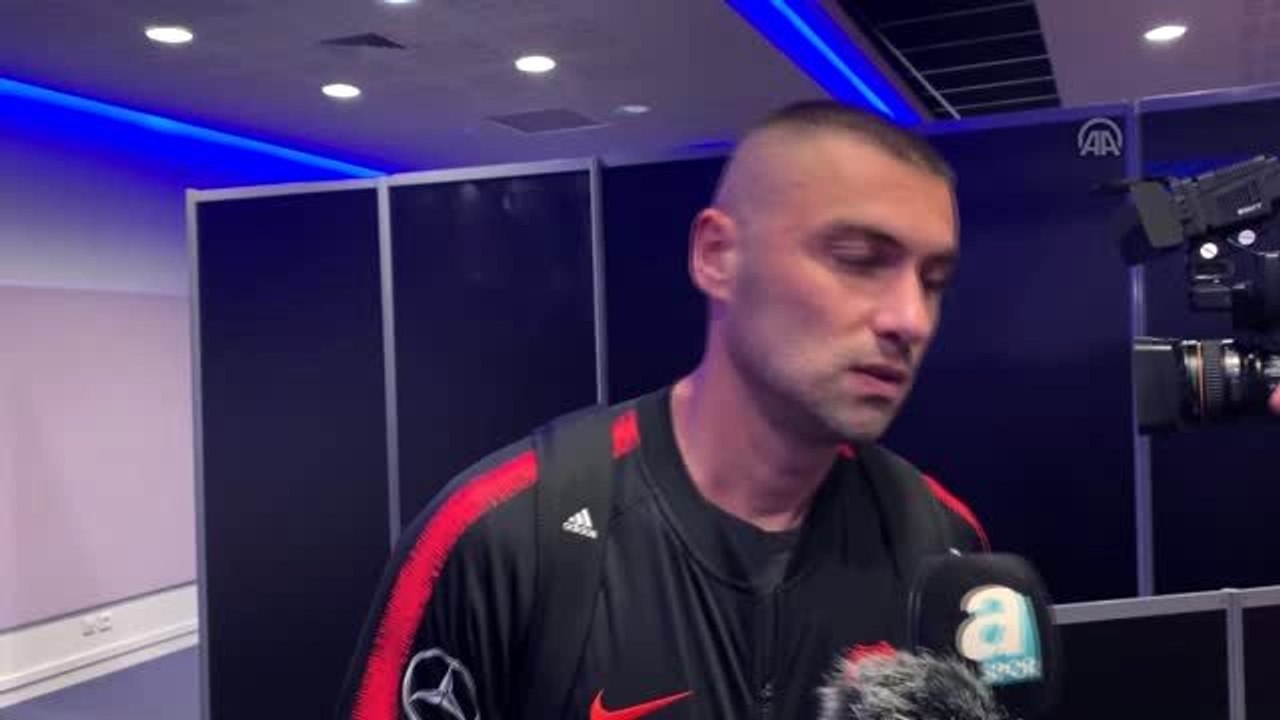Milli maçın ardından - Milli Futbolcu Burak Yılmaz