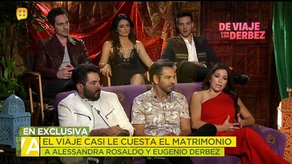 El viaje casi le cuesta el matrimonio a Eugenio Derbez. | Ventaneando