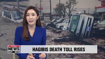 Death toll continues to rise due to Typhoon Hagibis