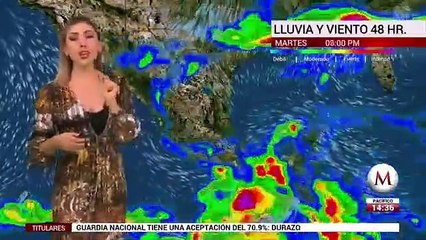 El clima para mañana 15 de octubre, con Jessica de Luna