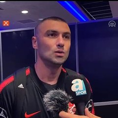 Burak Yılmaz: "İnsanlarımızın yüzünü güldürmek istedik"