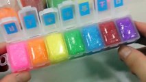 How To Learn Colors Glitter Slime Rainbow Clay Clay Colors Slime Crunchy Toys For Kids