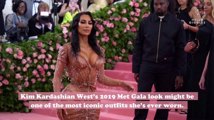 Kim Kardashian completely shut down Kanye for saying her iconic Met Gala look was "too sexy"