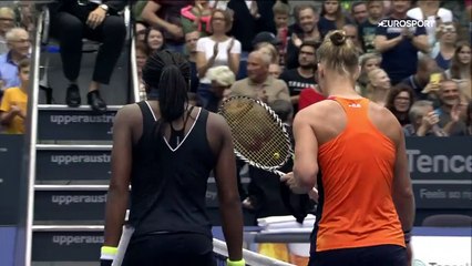 Gauff bat Bertens et jouera sa première demi-finale