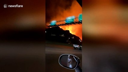 Devastating Saddleridge Fire engulfs Southern California