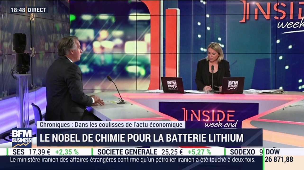 Le Nobel de chimie pour la batterie Lithium - 11/10
