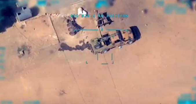 Barış Pınarı Harekatı'nda terörist hedeflerinin vurulma anı kameraya yansıdı